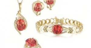 Bộ Trang Sức Đá Ruby