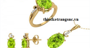 Bộ Trang Sức Đá Peridot