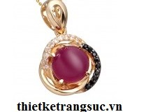 Mặt Dây Chuyền Đá Ruby