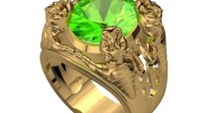 Nhẫn Nam Đẹp Đá Peridot