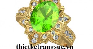 Thế Giới Trang Sức Đẹp - Nhẫn Nữ PeridotThế Giới Trang Sức Đẹp - Nhẫn Nữ Peridot