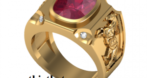 Nhẫn Tuổi Ngọ Mệnh Thổ Đá Ruby