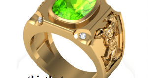 Nhẫn Tuổi Ngựa Đá Peridot