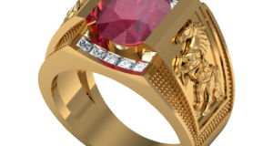 Nhẫn Tuổi Ngọ Sinh Năm 1990 Mệnh Thổ Đá Ruby