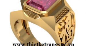 Trang Sức Nam Đá Ruby Đẹp